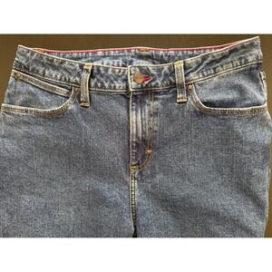 Wrangler‎ Womens Cowboy Cut Slim Fit Stretch Jean Size 9x30* Stone Wash Denim